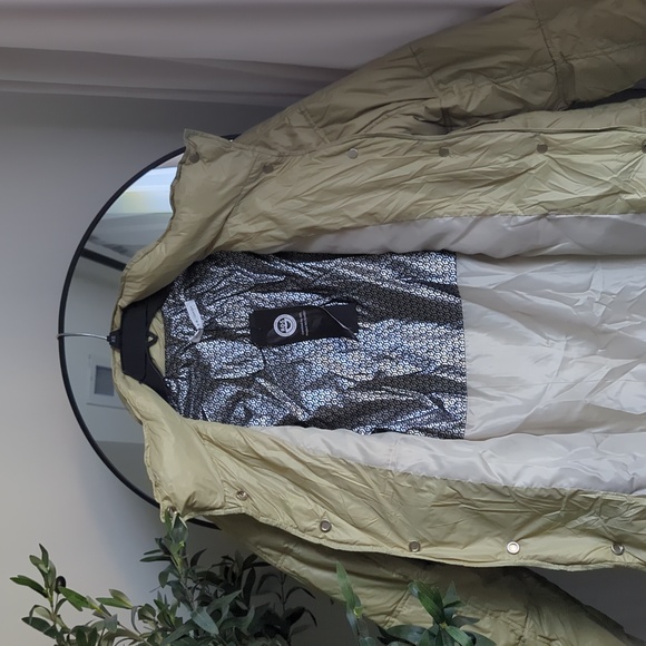 SDeer Goose Down Coat With Belt NEW - Picture 5 of 7